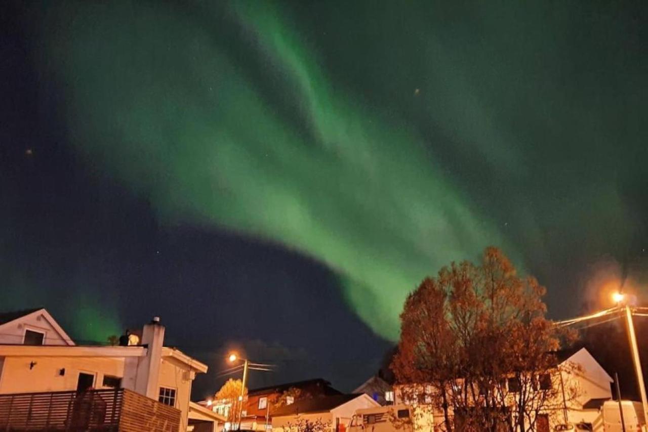 Warm And Cozy Apartment With Panoramic View Above The City Center Tromso Bagian luar foto